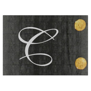 ARMY Class A Uniform Monogram Glass Cutting Board