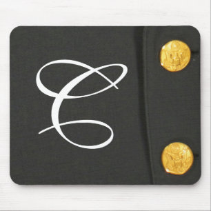 ARMY Class A Uniform Monogram Initial Mouse Pad