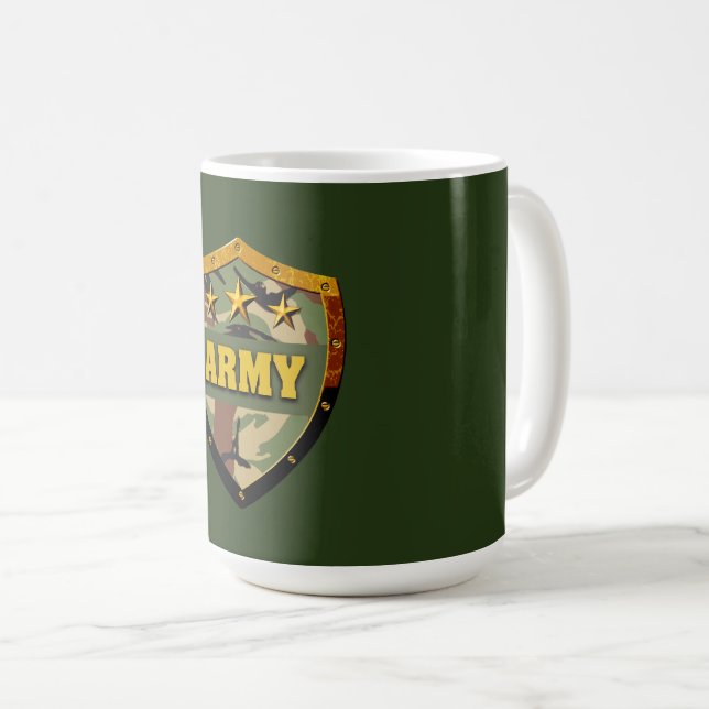 Army Coffee Mug (Front Right)