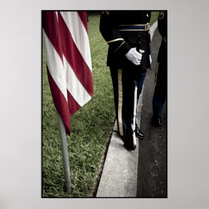 army colour guard poster