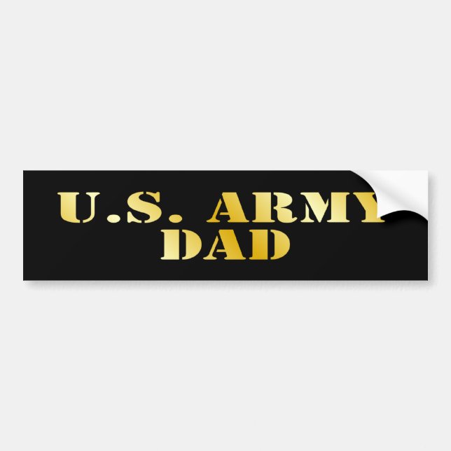 Army Dad Bumper Sticker (Front)