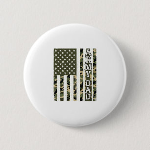Army Dad Camo American Flag Vintage Shirt Design_1 6 Cm Round Badge