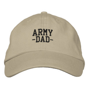 Army Dad Military Father Embroidered Hat