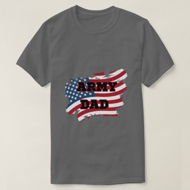 Army Dad T-Shirt (Design Front)