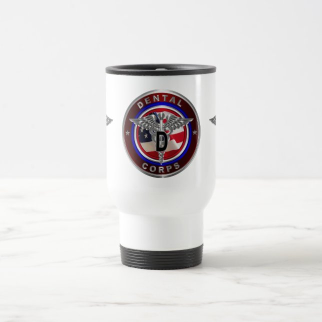 Army Dental Corps   Travel Mug (Center)