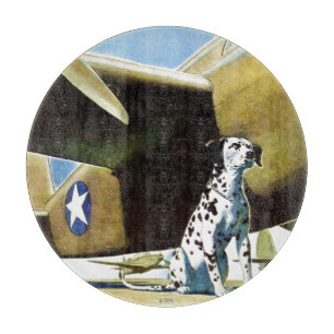 Army Dog Cutting Board