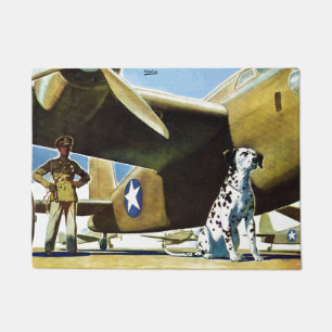 Army Dog Doormat