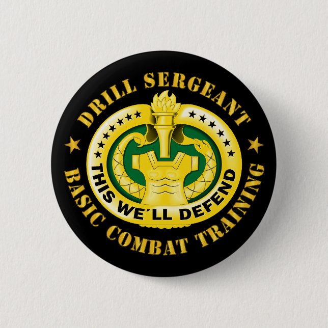 Army - Drill Sgt Badge - United States Army (Front)