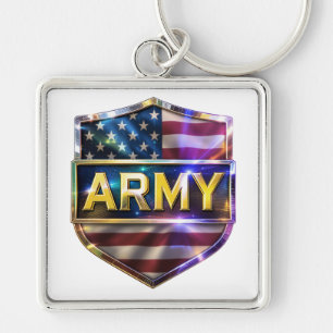 ARMY Emblem Design Key Ring