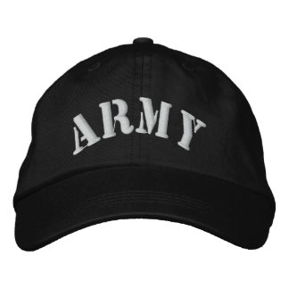 ARMY EMBROIDERED HAT