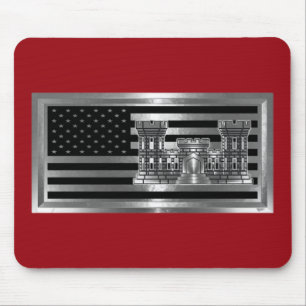 Army Engineer Mouse Pad