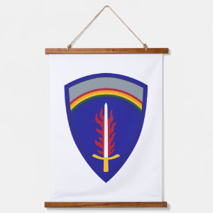 Army Europe USAREUR Hanging Tapestry