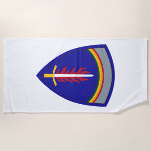 Army Europe USAREUR Insignia Beach Towel