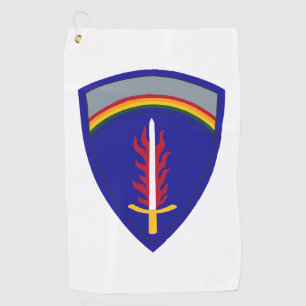Army Europe USAREUR Insignia Golf Towel