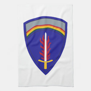 Army Europe USAREUR Insignia Tea Towel