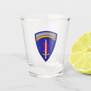 Army Europe USAREUR Shot Glass
