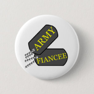 Army Fiancee 2 6 Cm Round Badge