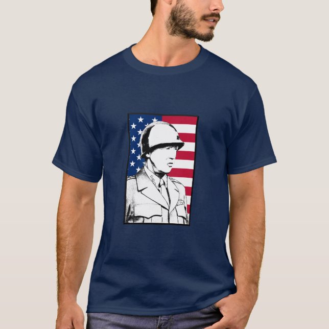 Army General - George Patton T-Shirt (Front)