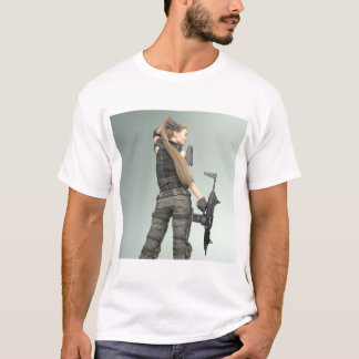 Army Girl 5 - Art Print T-Shirt