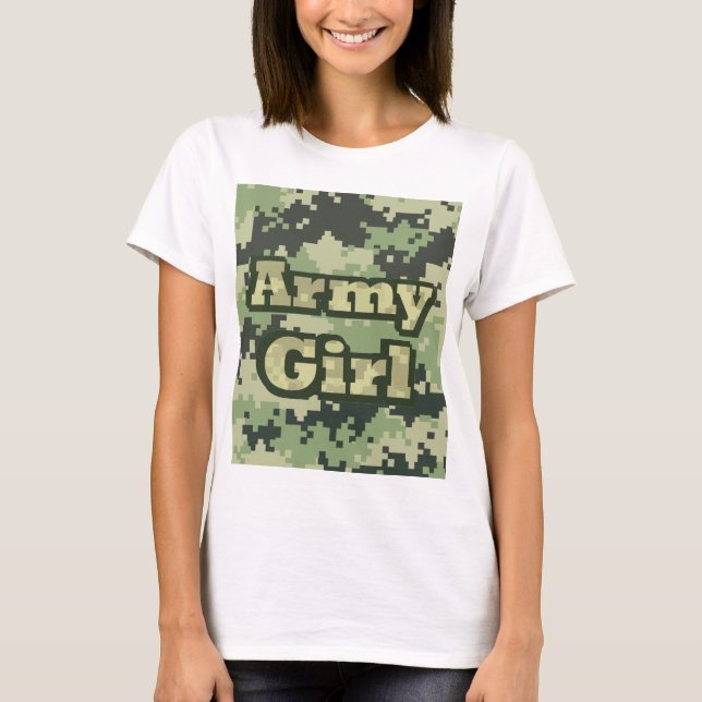 Army Girl T-Shirt (Front)