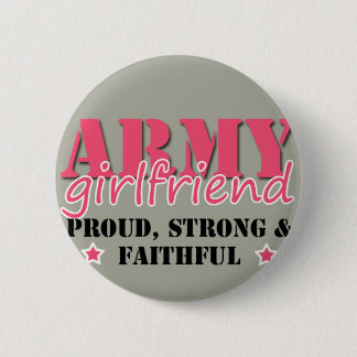 Army Girlfriend Button
