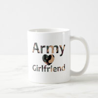 Army Girlfriend Camo Heart
