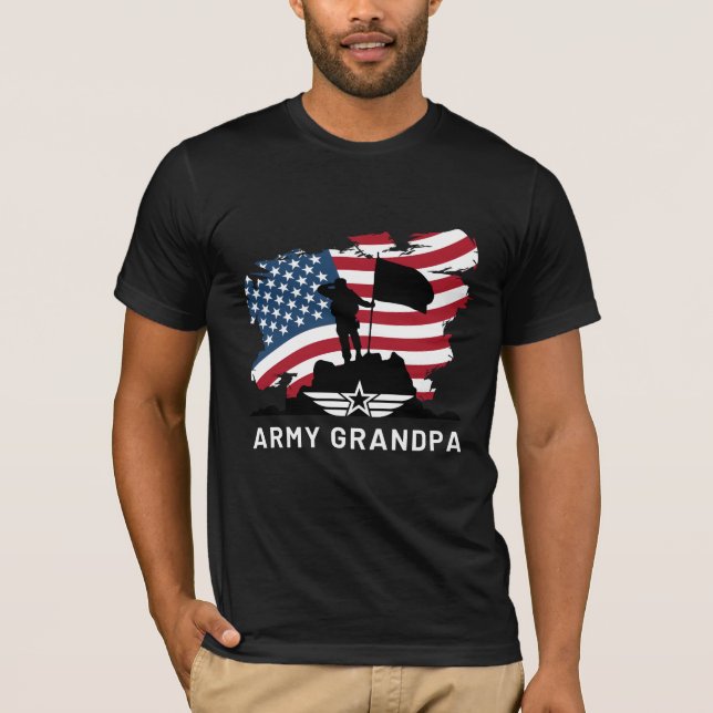 Army grandpa T-Shirt (Front)