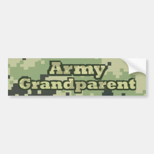 Army Grandparent Bumper Sticker