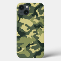 Army Green Camouflage Pattern