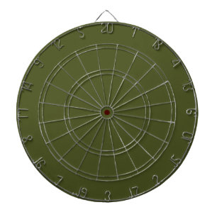 Army Green Dartboard with Darts