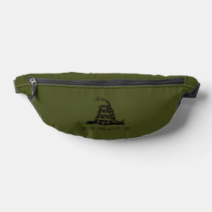 Army Green Don't Tread On Me Bum Bags