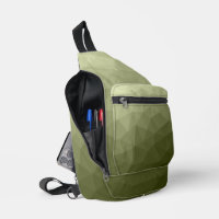 Army green gradient geometric mesh pattern