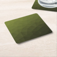 Army green olive gradient geometric mesh pattern