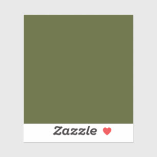 Army Green Solid Colour