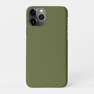 Army Green Solid Colour iPhone 11Pro Case