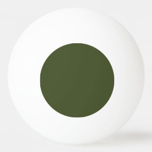 Army Green Solid Colour Ping Pong Ball