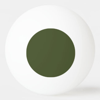 Army Green Solid Colour Ping Pong Ball