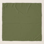 Army green (solid colour) scarf<br><div class="desc">Army green (solid colour)</div>