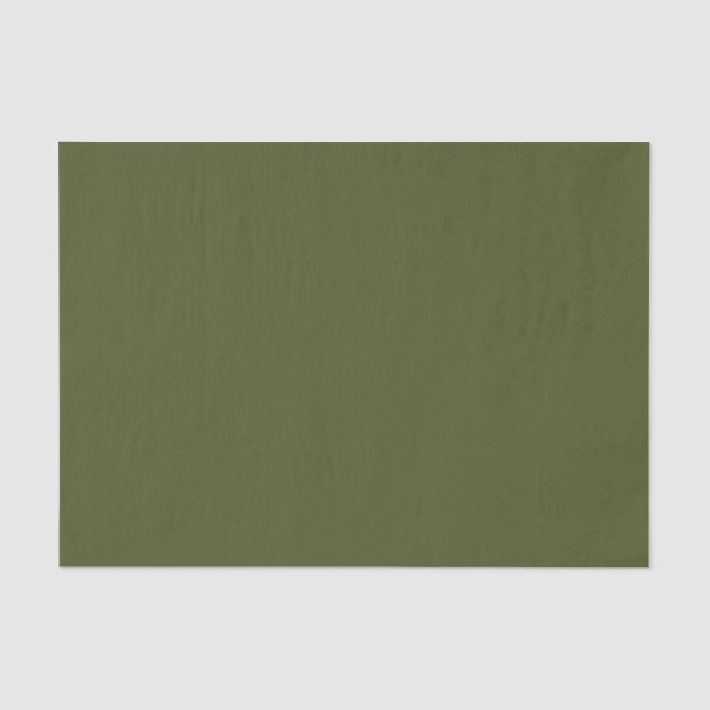 Army Green Tissue Paper (Front)