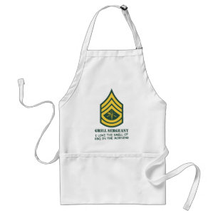 Army Grill Sergeant Standard Apron