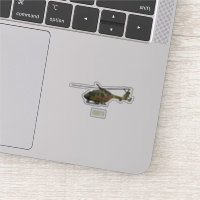 Army helicopter cartoon illustration 