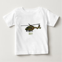 Army helicopter cartoon illustration 