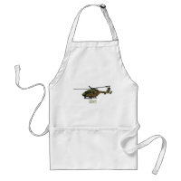 Army helicopter cartoon illustration