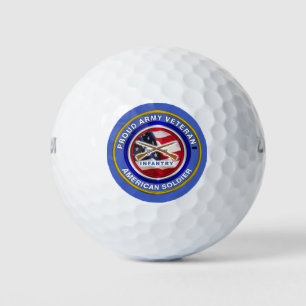 Army Infantry Veteran Golf Balls