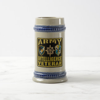 Army Intelligence Veteran Bier Stein