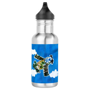 Army Jet "Art by Kids" 532 Ml Water Bottle