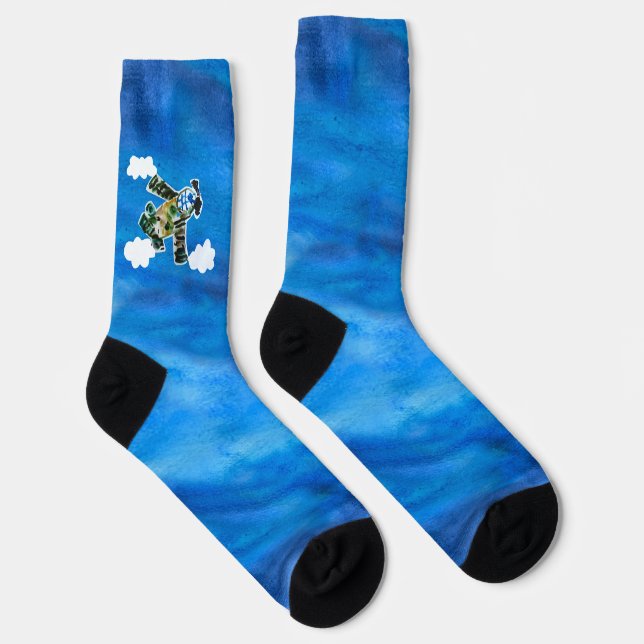 Army Jet Crew Socks (Right)