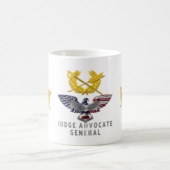Army Judge Advocate General JAG Corps Magic Mug (Center)