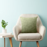 Army light green gradient geometric mesh pattern cushion<br><div class="desc">Cool light dark ombre gradient geometric mesh patterned pillow home decor for modern rooms. 
Army light green gradient geometric mesh pattern. Triangle geometric mesh with light dark grey green ombre gradient design.</div>