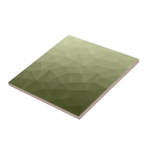 Army light green gradient geometric mesh pattern tile